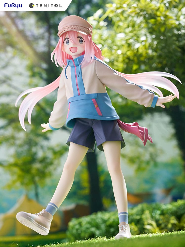 Laid-Back Camp statuette PVC Tenitol Nadeshiko Kagamihara 22 cm
