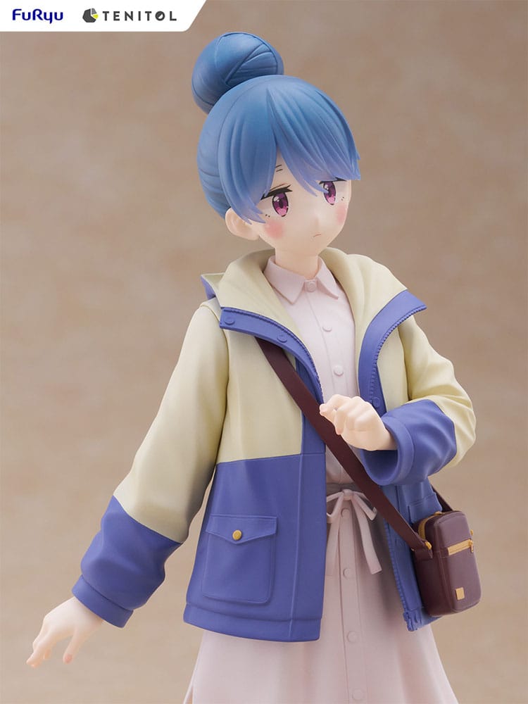 Laid-Back Camp statuette PVC Tenitol Rin Shima 23 cm