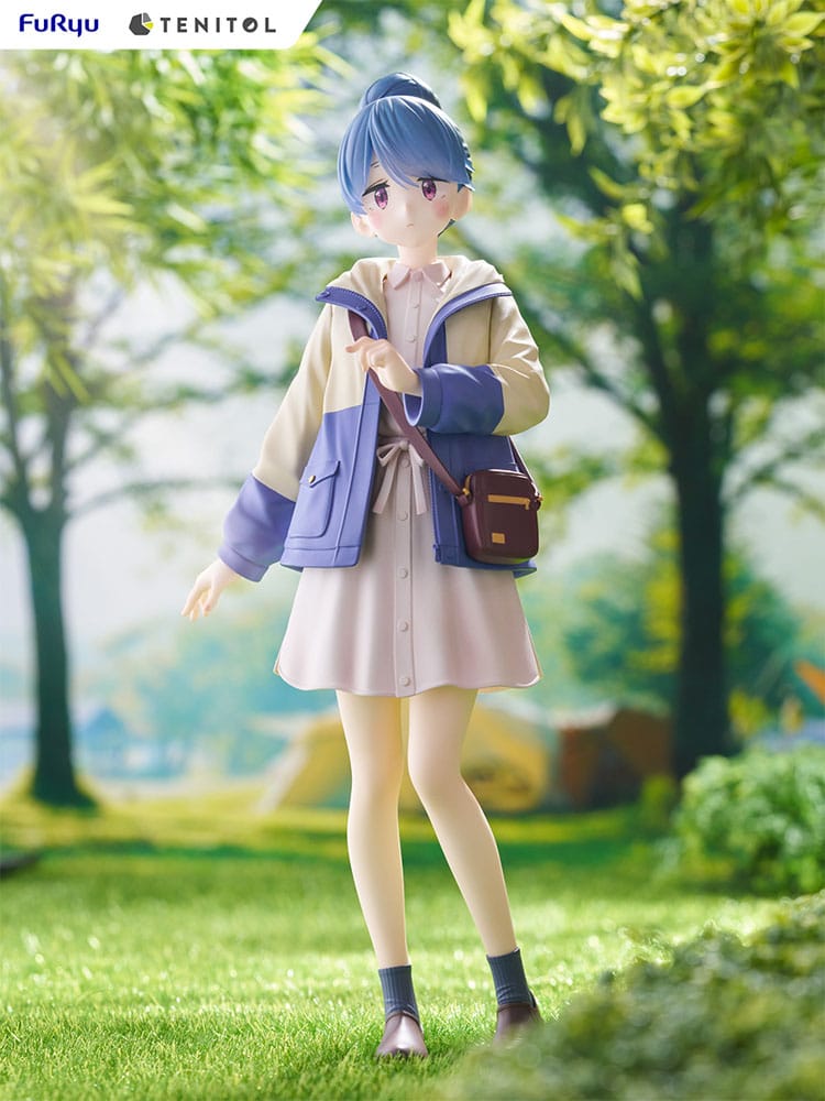 Laid-Back Camp statuette PVC Tenitol Rin Shima 23 cm