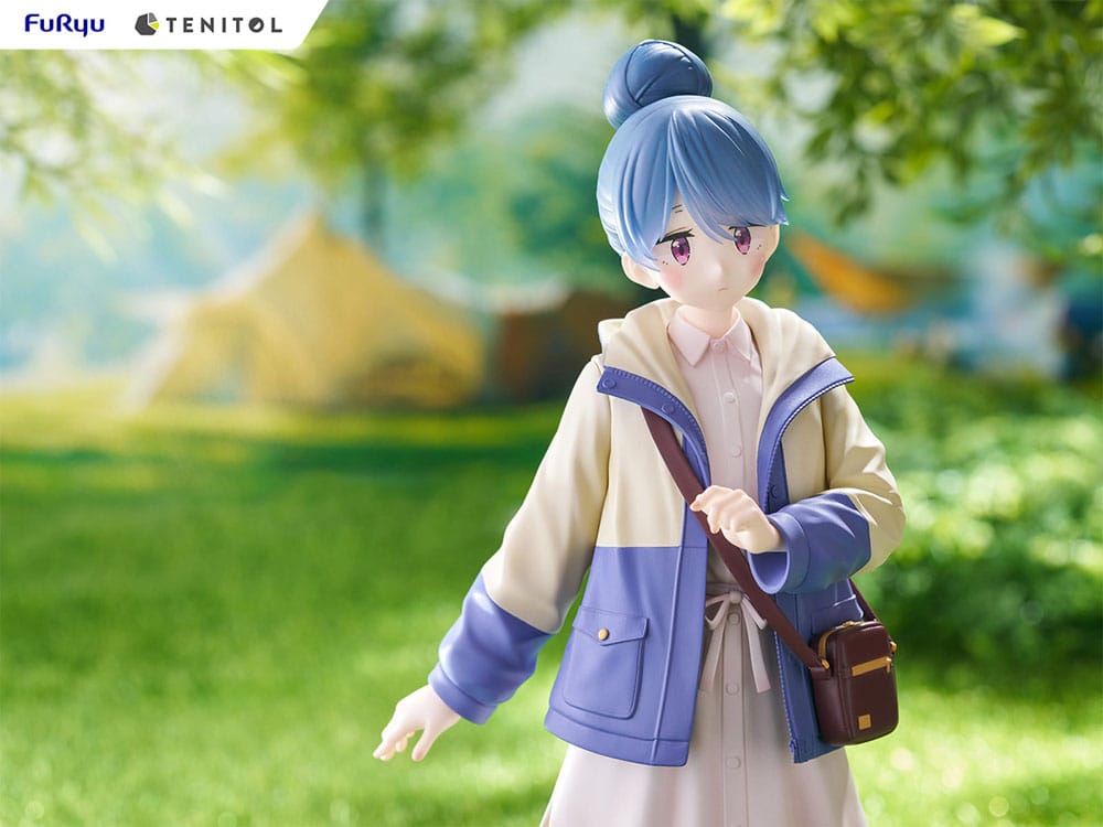 Laid-Back Camp statuette PVC Tenitol Rin Shima 23 cm