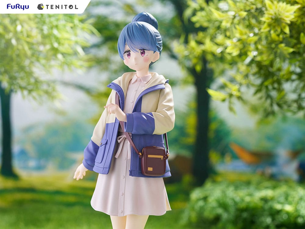 Laid-Back Camp statuette PVC Tenitol Rin Shima 23 cm