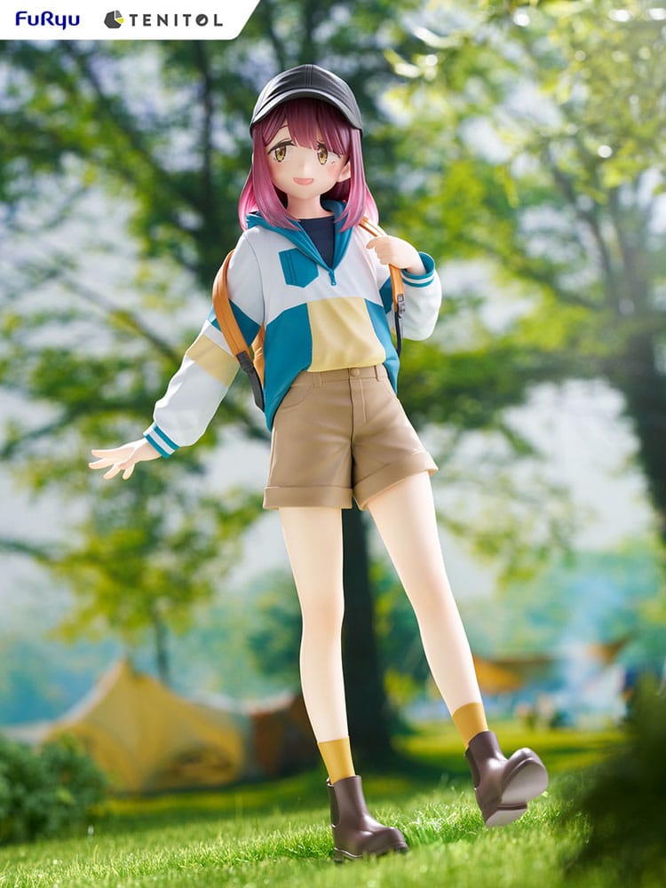 Laid-Back Camp statuette PVC Tenitol Ayano Toki 23 cm