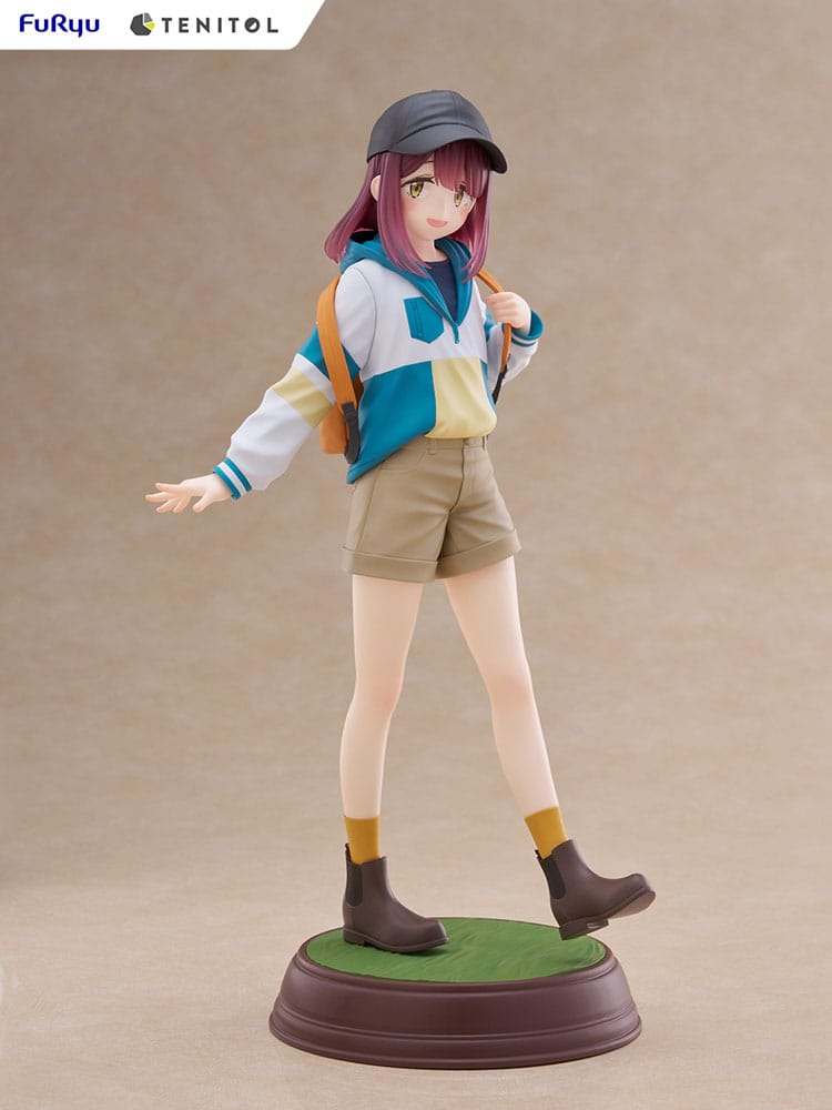 Laid-Back Camp statuette PVC Tenitol Ayano Toki 23 cm