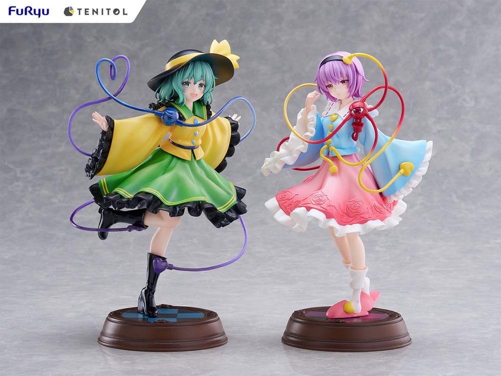 Touhou Project statuette PVC Tenitol Koishi Komeiji & Satori Komeiji 22 cm