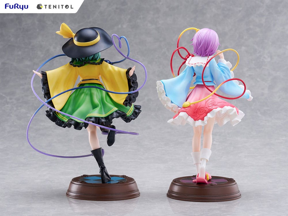 Touhou Project statuette PVC Tenitol Koishi Komeiji & Satori Komeiji 22 cm