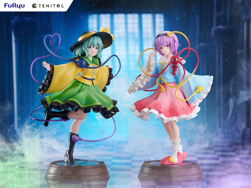 Touhou Project statuette PVC Tenitol Koishi Komeiji & Satori Komeiji 22 cm