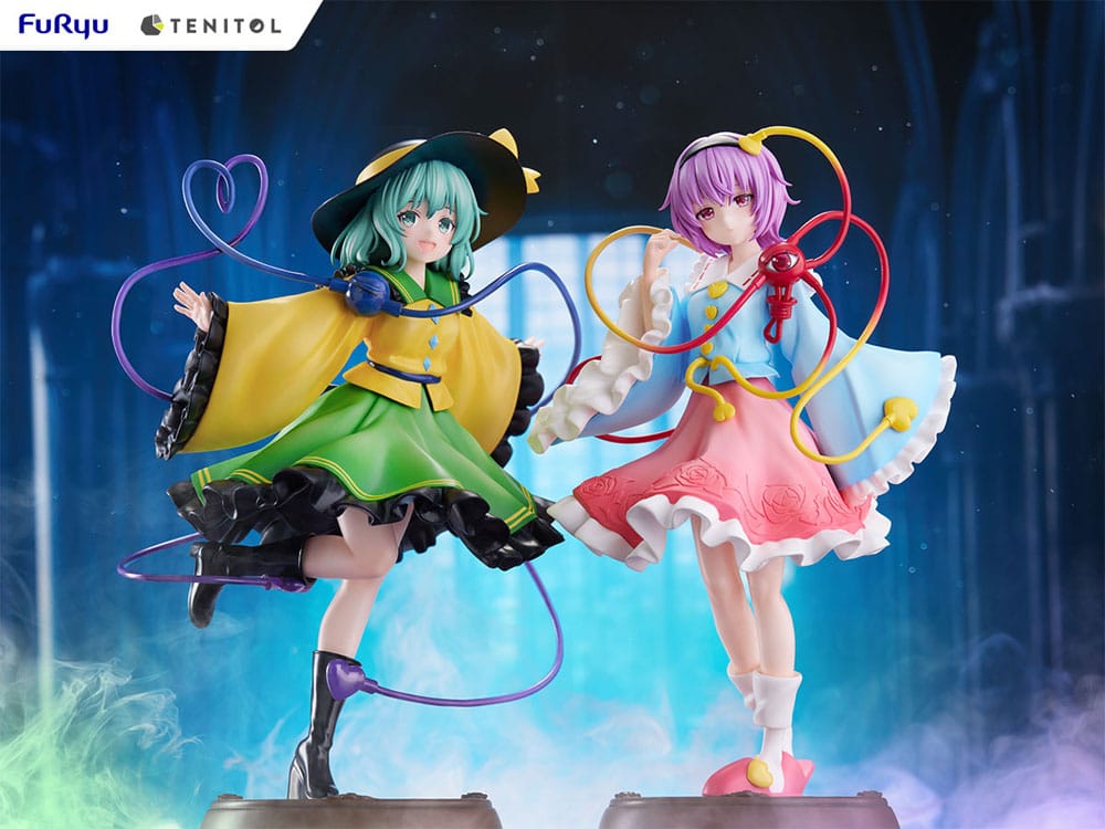 Touhou Project statuette PVC Tenitol Koishi Komeiji & Satori Komeiji 22 cm