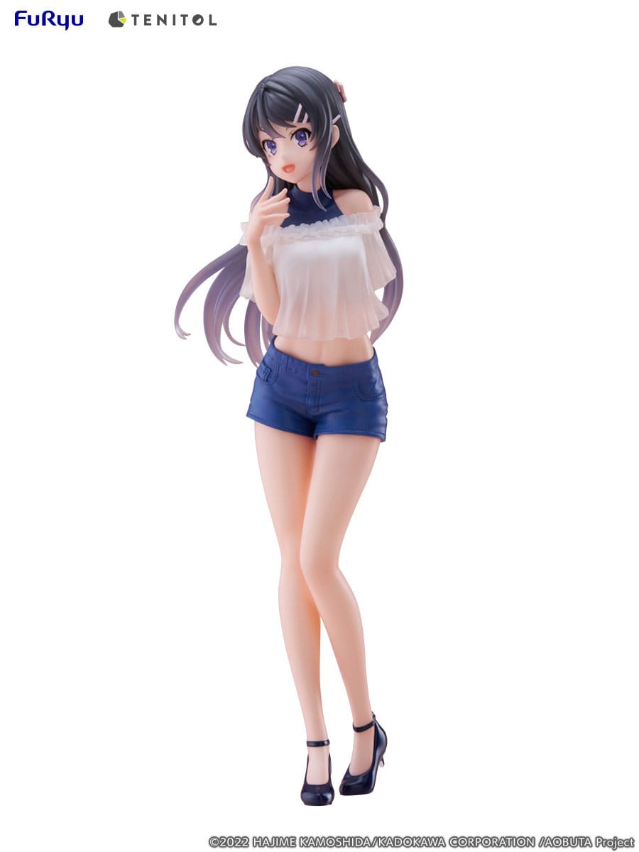 Rascal Does Not Dream of Bunny Girl Senpai statuette PVC Tenitol Mai Sakurajima 31 cm