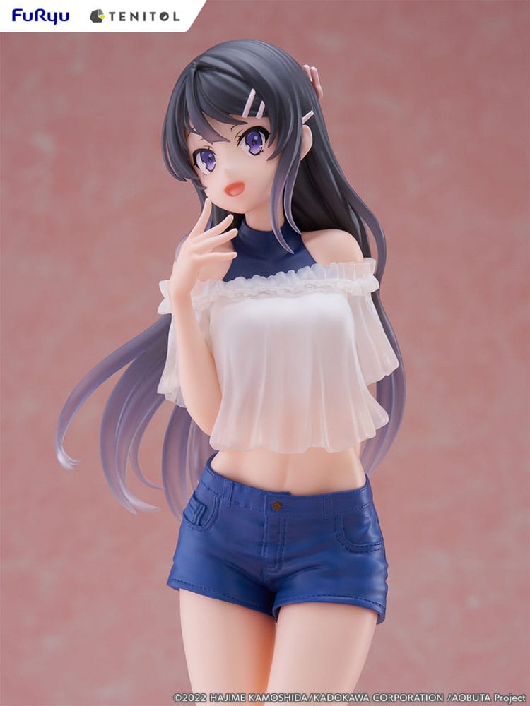 Rascal Does Not Dream of Bunny Girl Senpai statuette PVC Tenitol Mai Sakurajima 31 cm