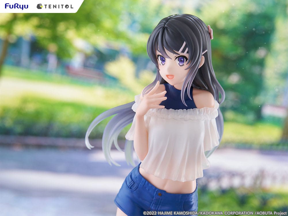 Rascal Does Not Dream of Bunny Girl Senpai statuette PVC Tenitol Mai Sakurajima 31 cm