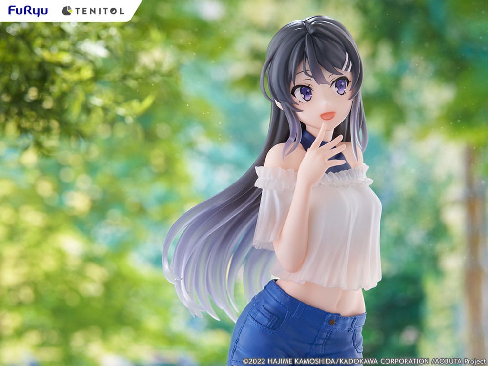 Rascal Does Not Dream of Bunny Girl Senpai statuette PVC Tenitol Mai Sakurajima 31 cm