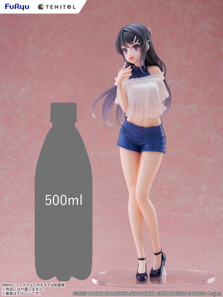 Rascal Does Not Dream of Bunny Girl Senpai statuette PVC Tenitol Mai Sakurajima 31 cm