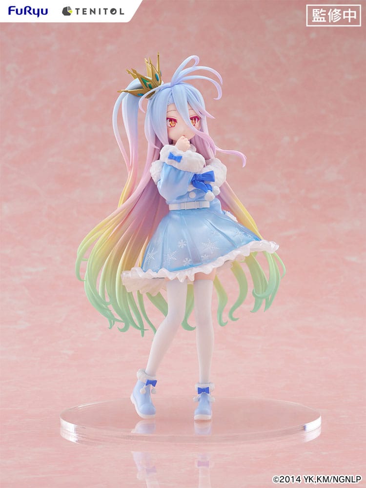 No Game No Life statuette PVC Tenitol Shiro 21 cm