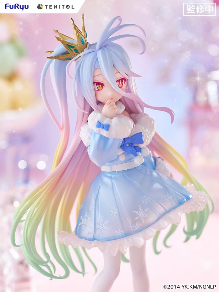 No Game No Life statuette PVC Tenitol Shiro 21 cm