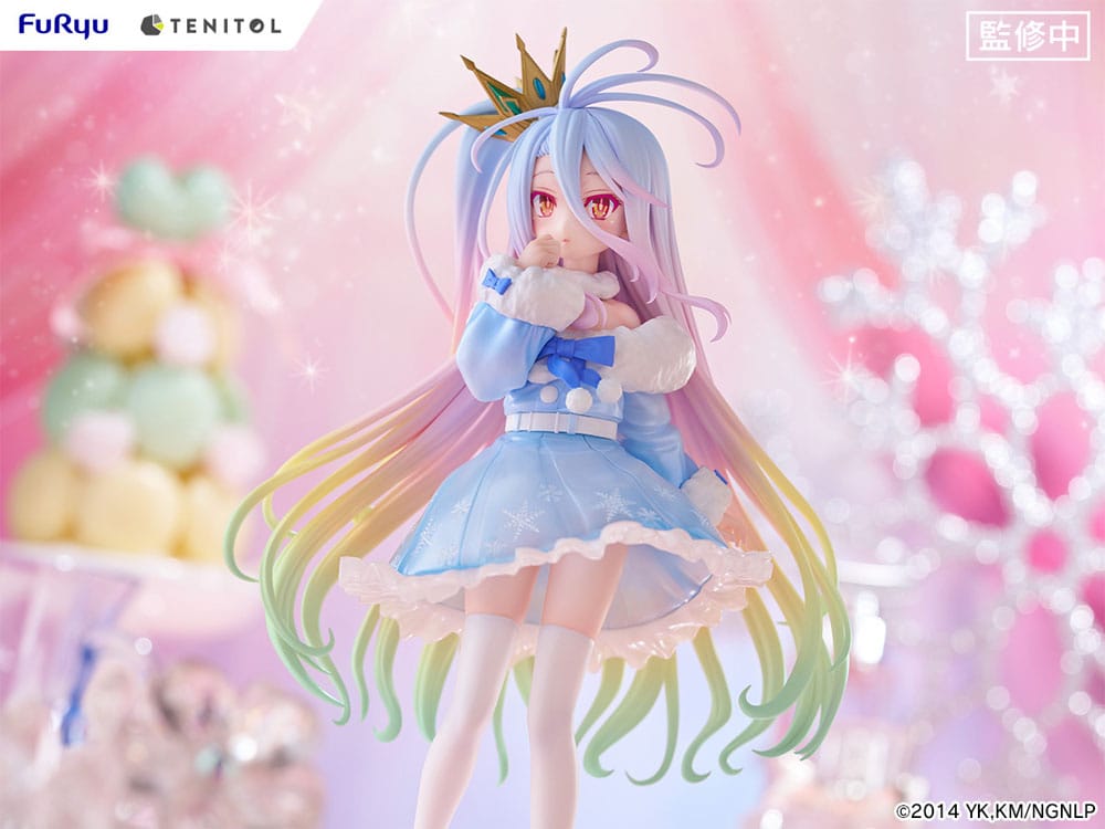 No Game No Life statuette PVC Tenitol Shiro 21 cm