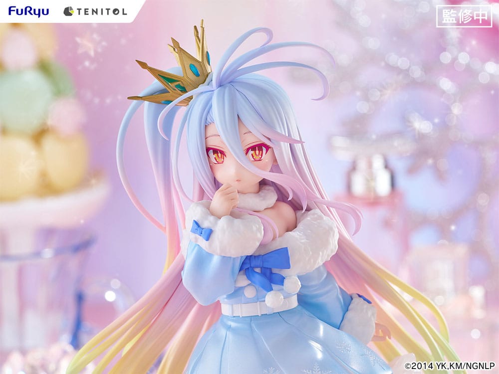 No Game No Life statuette PVC Tenitol Shiro 21 cm