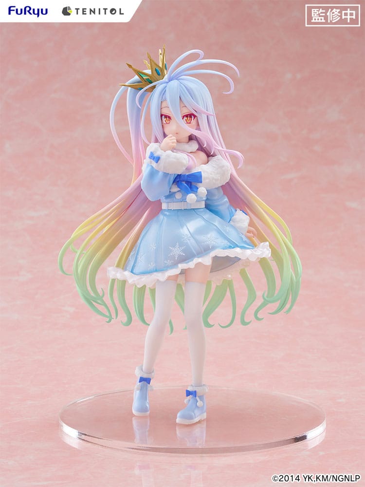 No Game No Life statuette PVC Tenitol Shiro 21 cm