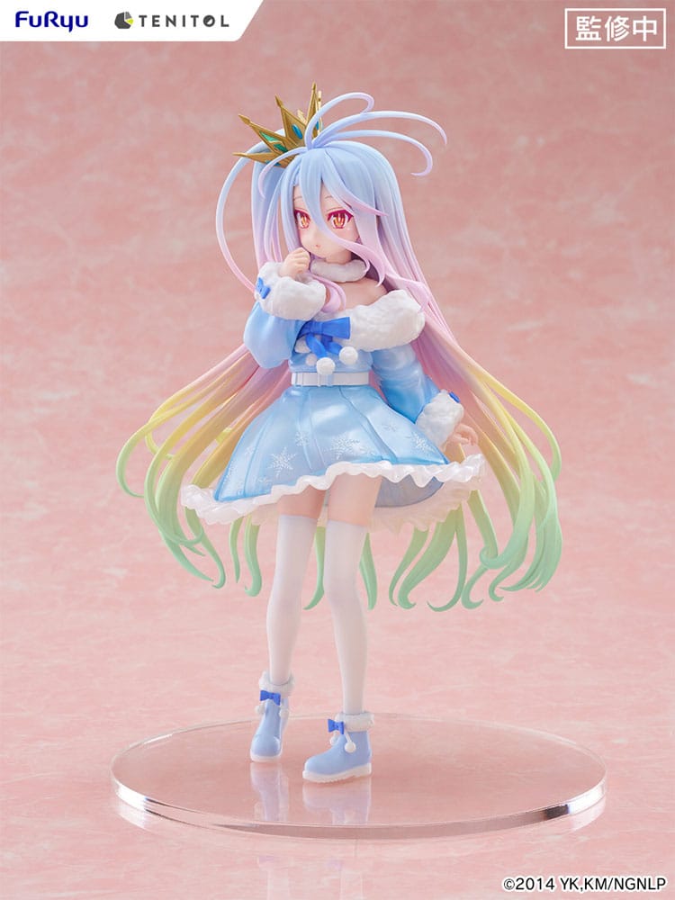 No Game No Life statuette PVC Tenitol Shiro 21 cm