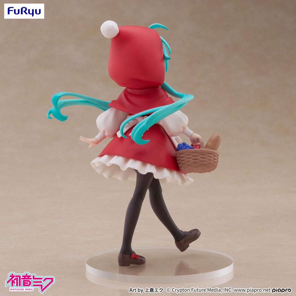 Hatsune Miku statuette PVC Desktop Fairy Hatsune Miku Little red riding hood Ver. 16 cm