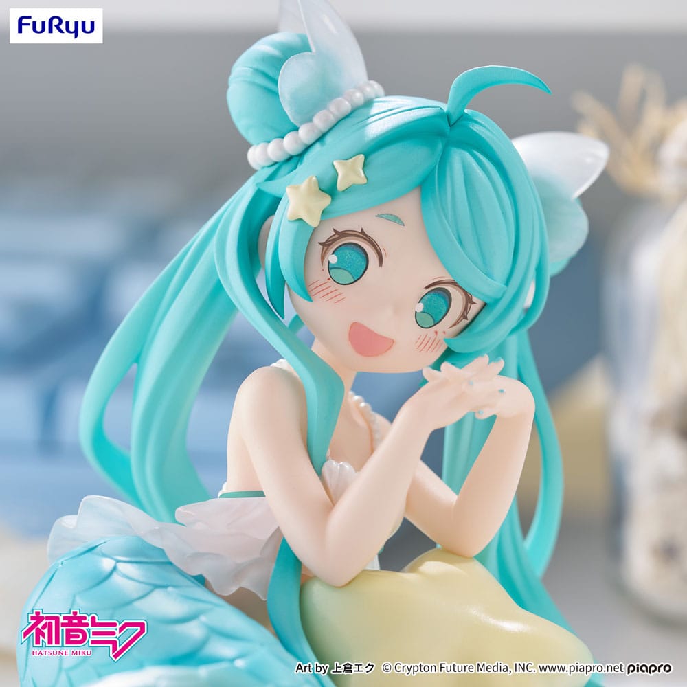 Hatsune Miku statuette PVC Desktop Fairy Hatsune Miku Mermaid princess Ver. 9 cm