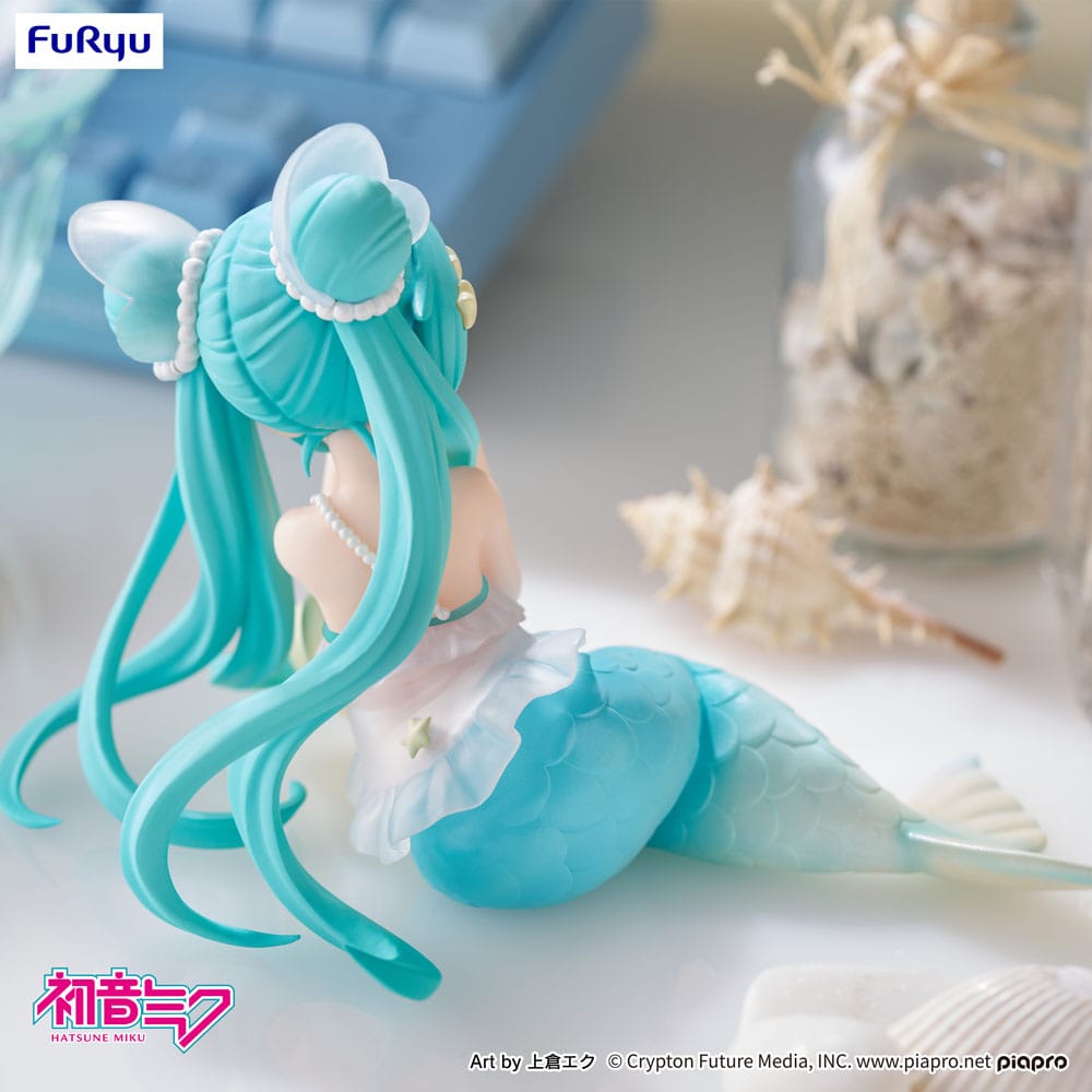Hatsune Miku statuette PVC Desktop Fairy Hatsune Miku Mermaid princess Ver. 9 cm