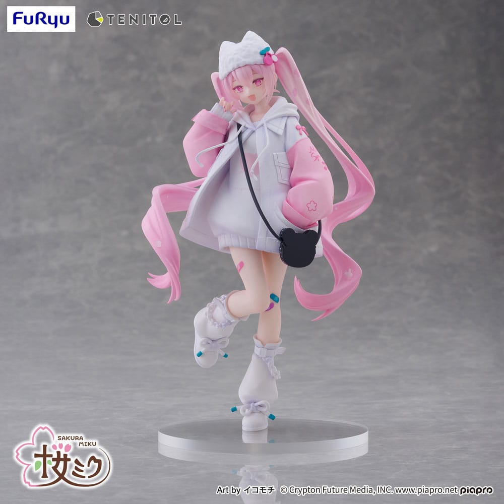 Hatsune Miku statuette PVC Tenitol Sakura Miku Cool style [petit] 19 cm