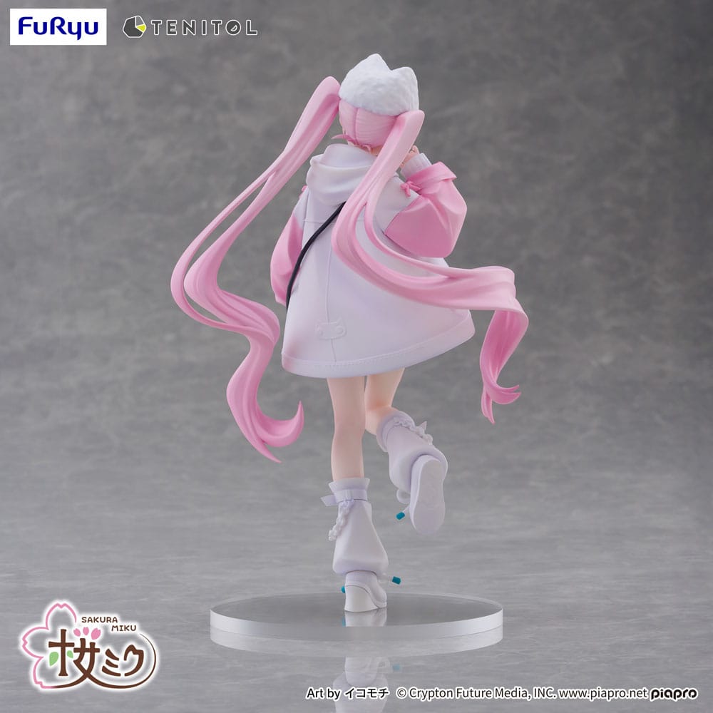 Hatsune Miku statuette PVC Tenitol Sakura Miku Cool style [petit] 19 cm