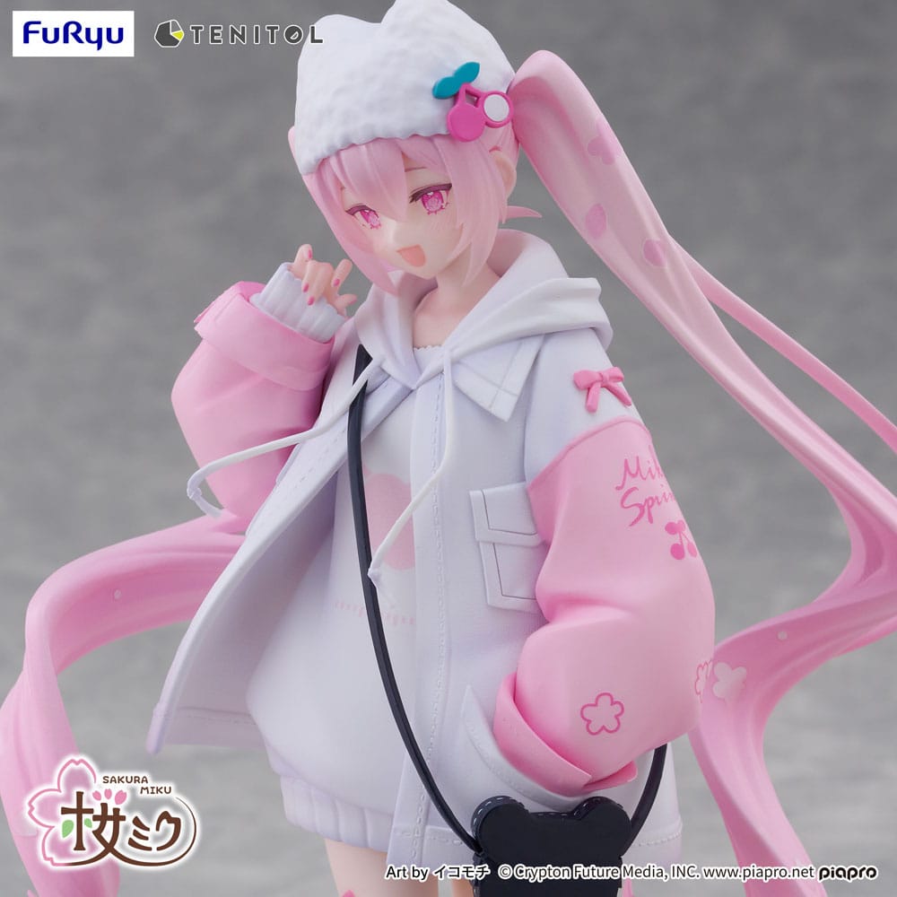 Hatsune Miku statuette PVC Tenitol Sakura Miku Cool style [petit] 19 cm