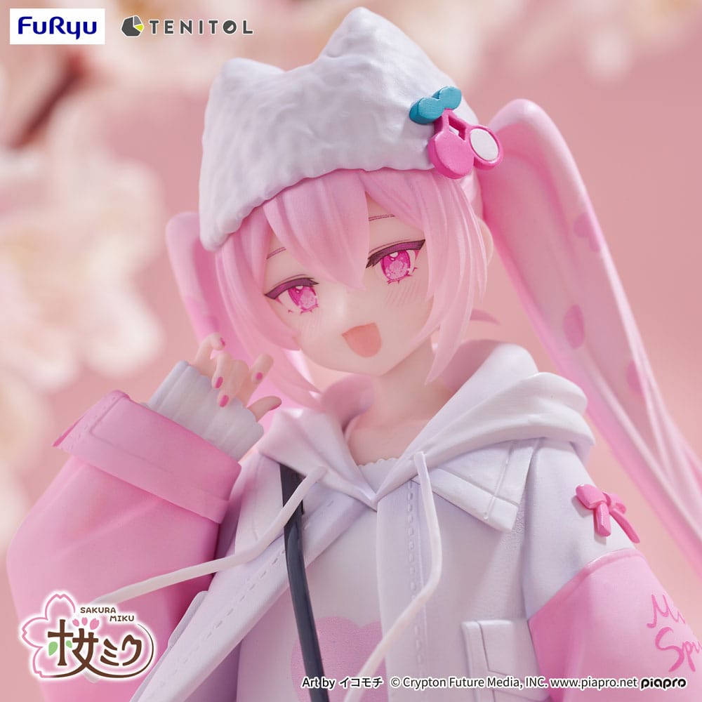 Hatsune Miku statuette PVC Tenitol Sakura Miku Cool style [petit] 19 cm