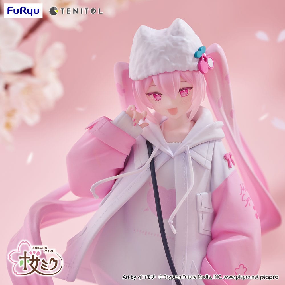 Hatsune Miku statuette PVC Tenitol Sakura Miku Cool style [petit] 19 cm