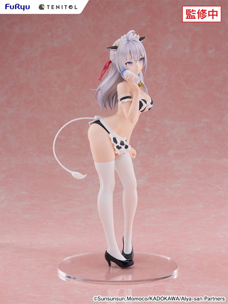 Alya Sometimes Hides Her Feelings in Russian statuette PVC Tenitol Tall Alya Cow Costume Ver. 29 cm