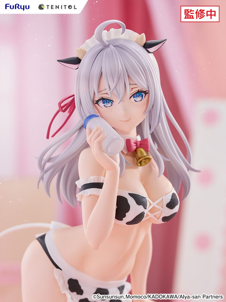 Alya Sometimes Hides Her Feelings in Russian statuette PVC Tenitol Tall Alya Cow Costume Ver. 29 cm