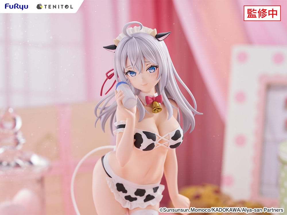 Alya Sometimes Hides Her Feelings in Russian statuette PVC Tenitol Tall Alya Cow Costume Ver. 29 cm