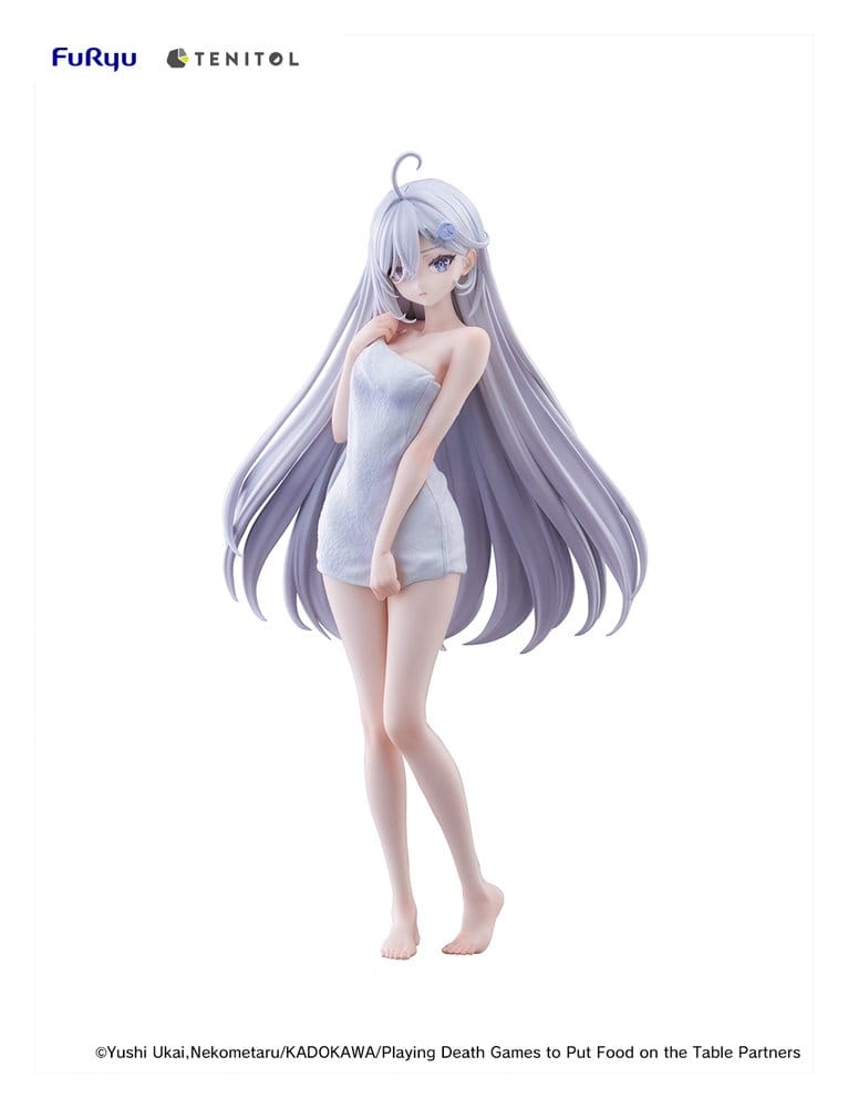 Playing Death Games to Put Food on the Table statuette PVC Light Novel Yuki Golden Bath Ver. 30 cm