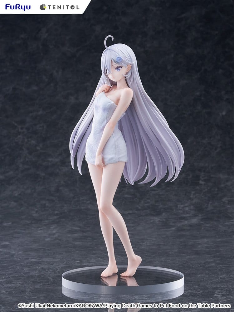 Playing Death Games to Put Food on the Table statuette PVC Light Novel Yuki Golden Bath Ver. 30 cm