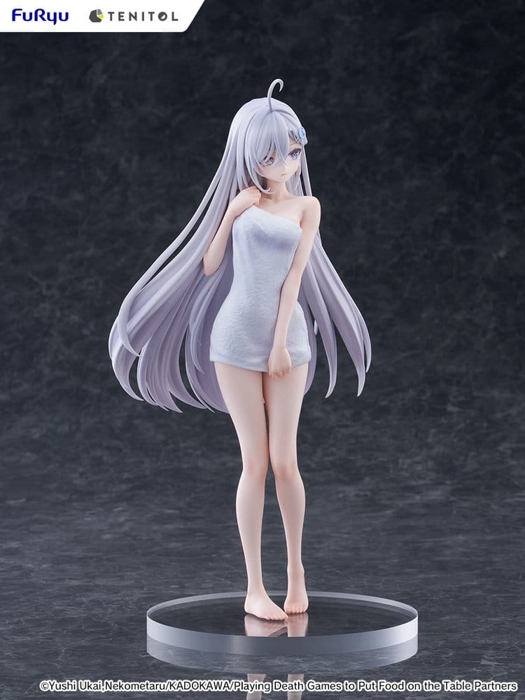 Playing Death Games to Put Food on the Table statuette PVC Light Novel Yuki Golden Bath Ver. 30 cm