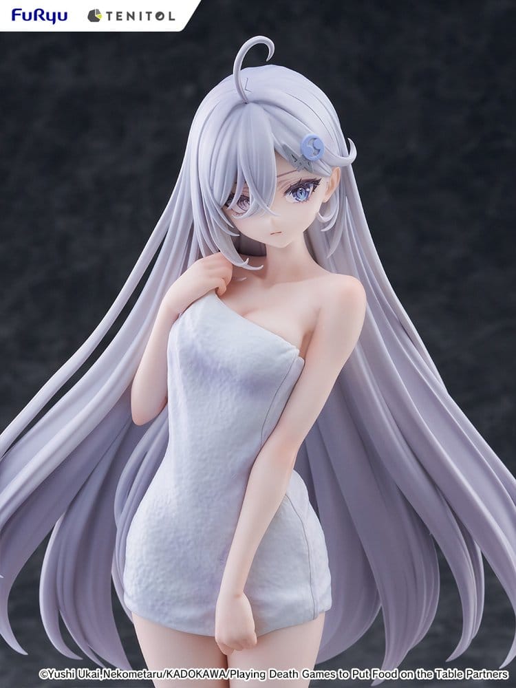 Playing Death Games to Put Food on the Table statuette PVC Light Novel Yuki Golden Bath Ver. 30 cm