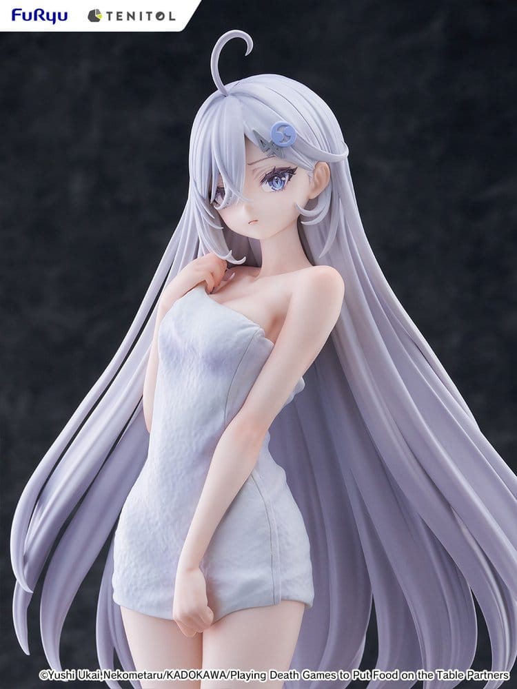 Playing Death Games to Put Food on the Table statuette PVC Light Novel Yuki Golden Bath Ver. 30 cm