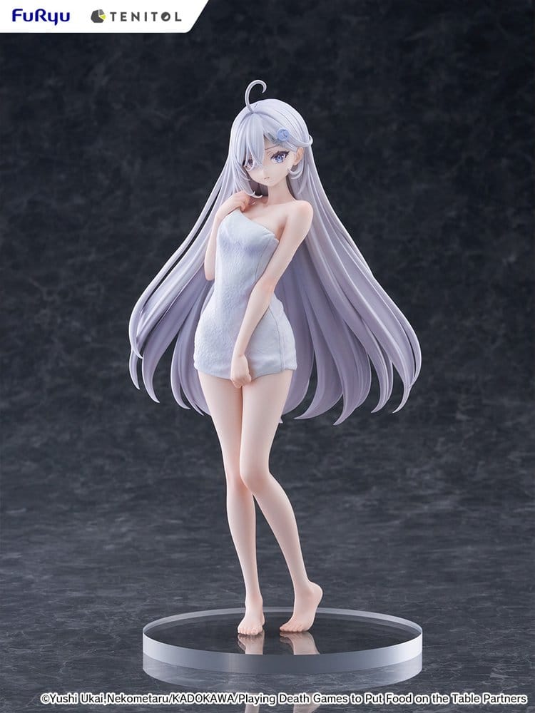 Playing Death Games to Put Food on the Table statuette PVC Light Novel Yuki Golden Bath Ver. 30 cm