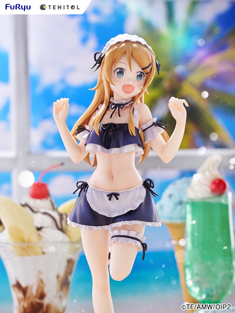 Ore no Imouto ga Konna ni Kawaii Wake ga Nai. statuette PVC Tenitol Tall Kousaka Kirino swimsuits maid Ver. 30 cm