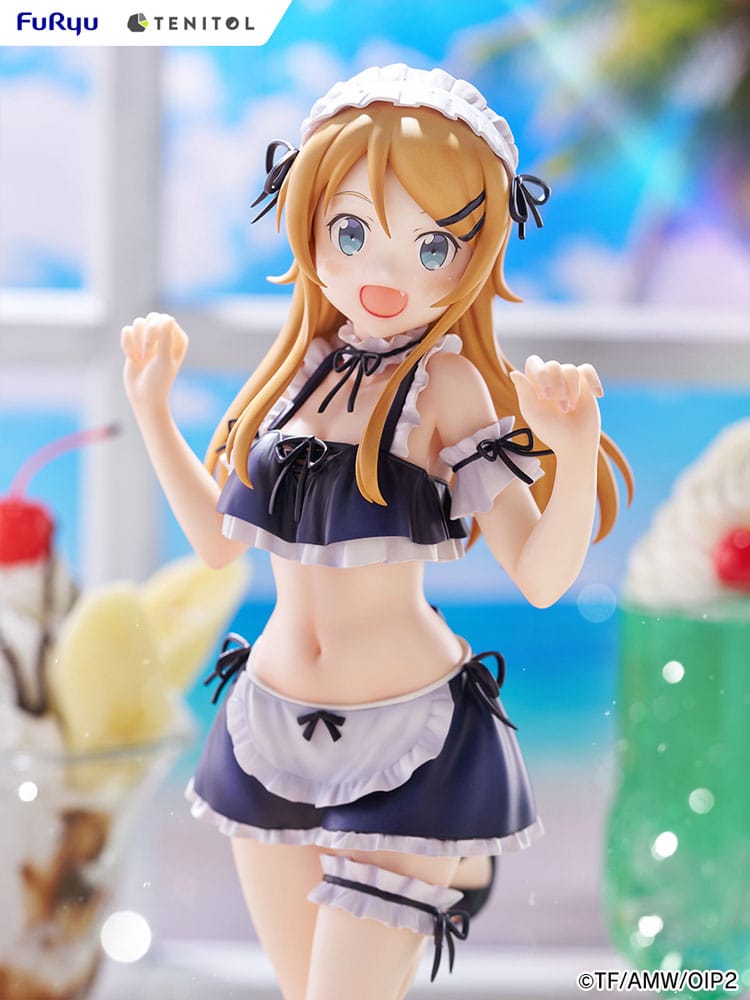 Ore no Imouto ga Konna ni Kawaii Wake ga Nai. statuette PVC Tenitol Tall Kousaka Kirino swimsuits maid Ver. 30 cm