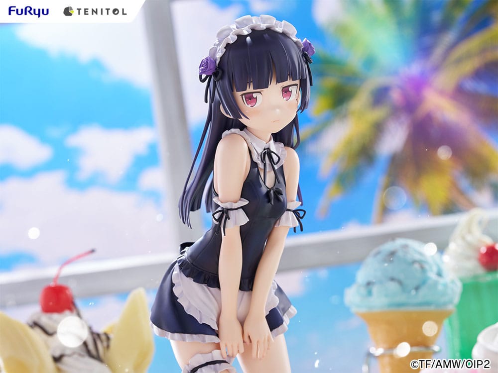 Ore no Imouto ga Konna ni Kawaii Wake ga Nai. statuette PVC Tenitol Tall Kuroneko swimsuits maid Ver. 27 cm