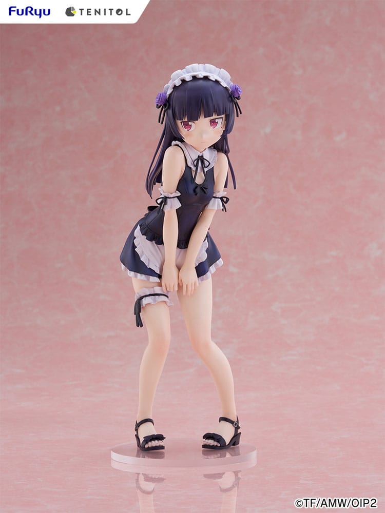 Ore no Imouto ga Konna ni Kawaii Wake ga Nai. statuette PVC Tenitol Tall Kuroneko swimsuits maid Ver. 27 cm