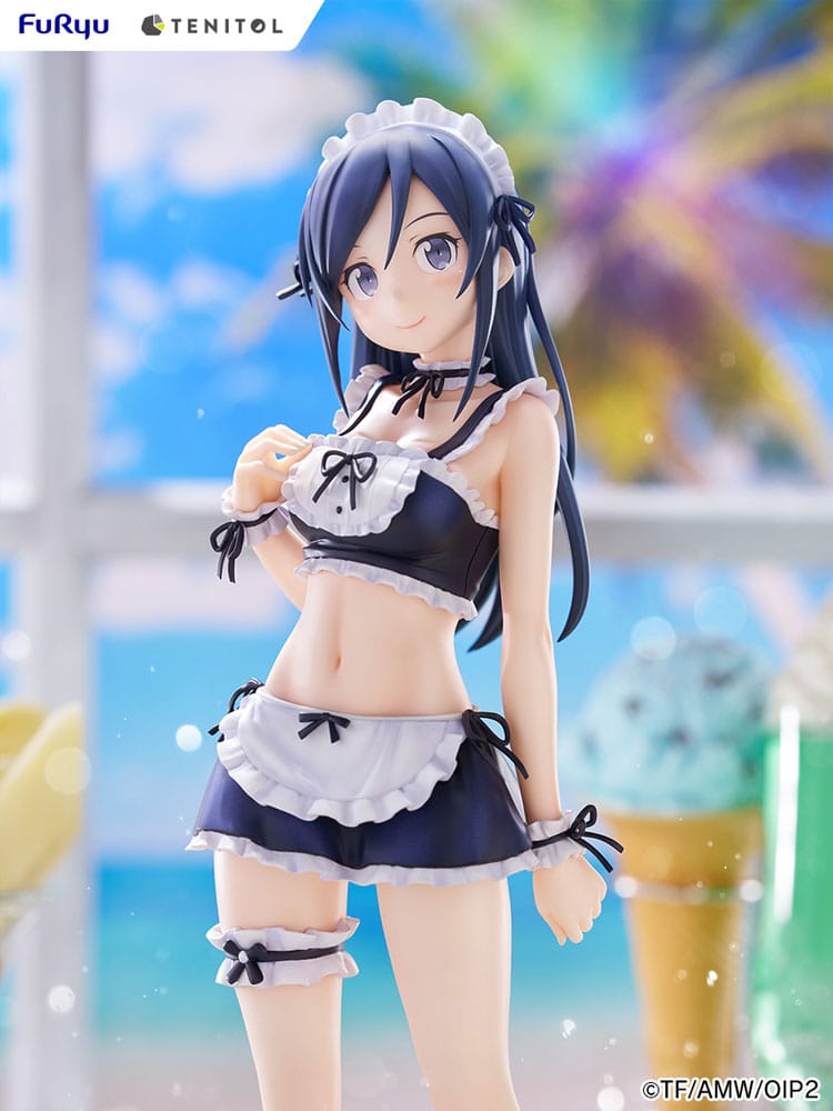 Ore no Imouto ga Konna ni Kawaii Wake ga Nai. statuette PVC Tenitol Tall Aragaki Ayase swimsuits maid Ver. 30 cm