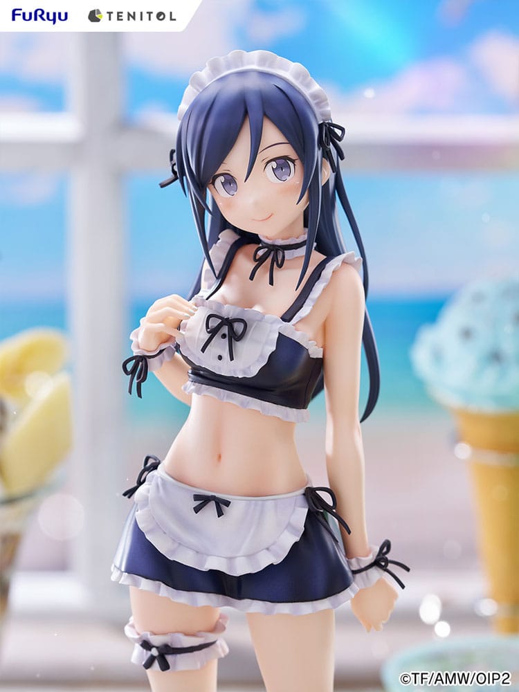 Ore no Imouto ga Konna ni Kawaii Wake ga Nai. statuette PVC Tenitol Tall Aragaki Ayase swimsuits maid Ver. 30 cm