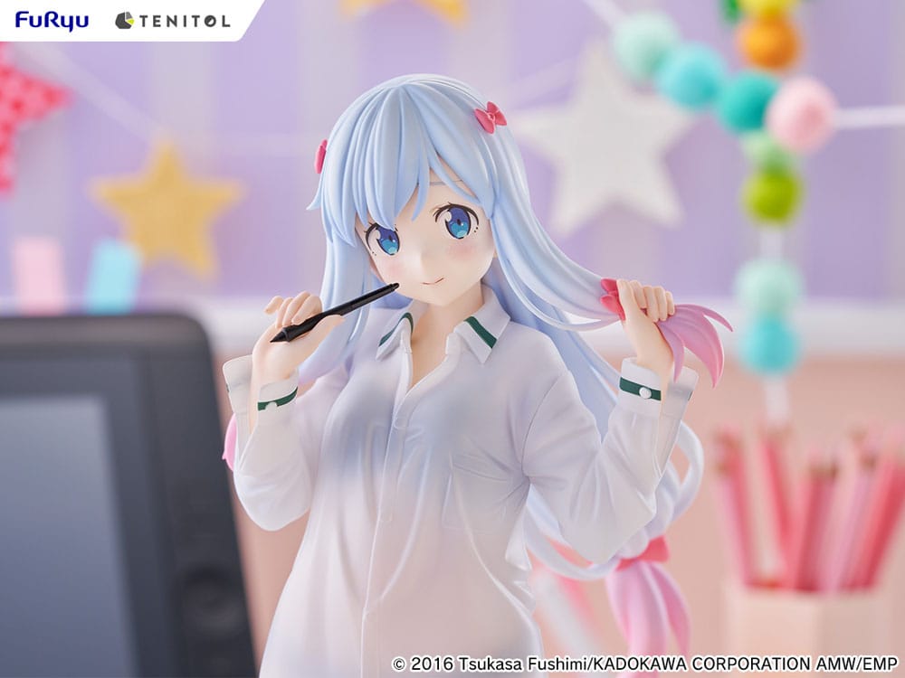 Eromanga Sensei statuette PVC Tenitol Tall Sagiri Izumi Shirts Ver. 30 cm