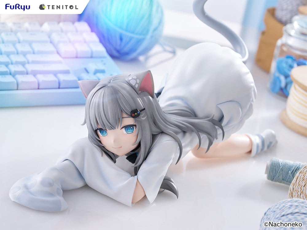 Virtual Youtuber figurine PVC Tenitol Big Noodle Stopper Nachoneko 18 cm