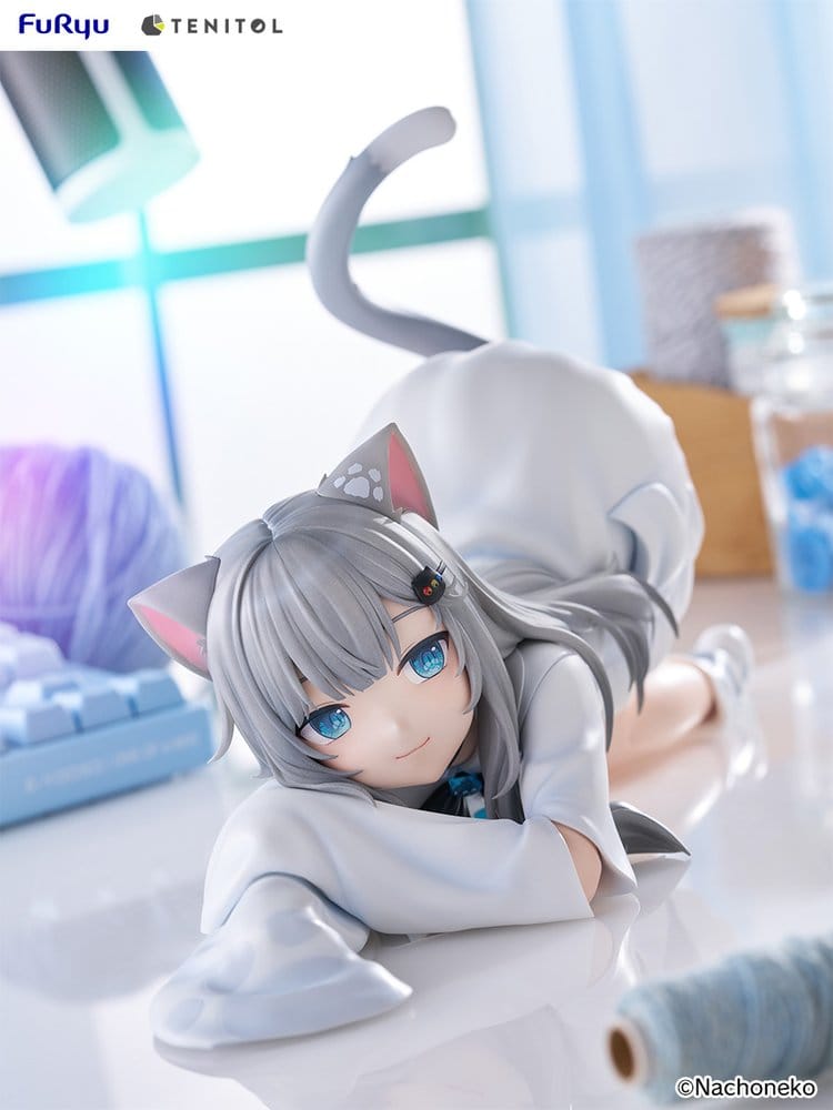 Virtual Youtuber figurine PVC Tenitol Big Noodle Stopper Nachoneko 18 cm