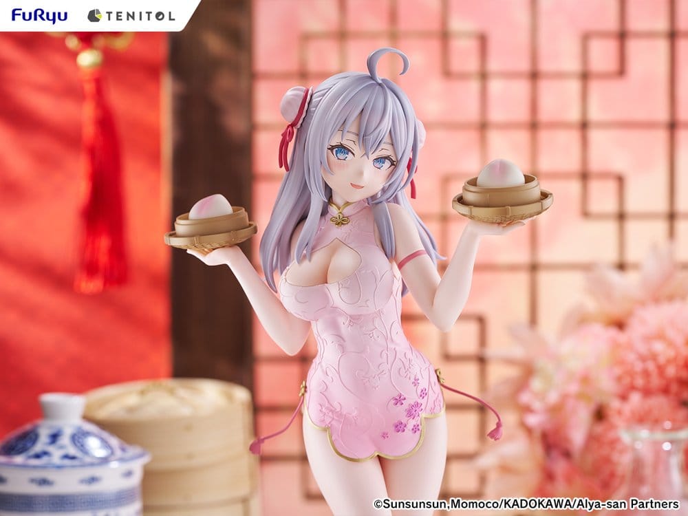 Alya Sometimes Hides Her Feelings in Russian figurine PVC Tenitol Tall Alya Cheongsam Ver. 29 cm