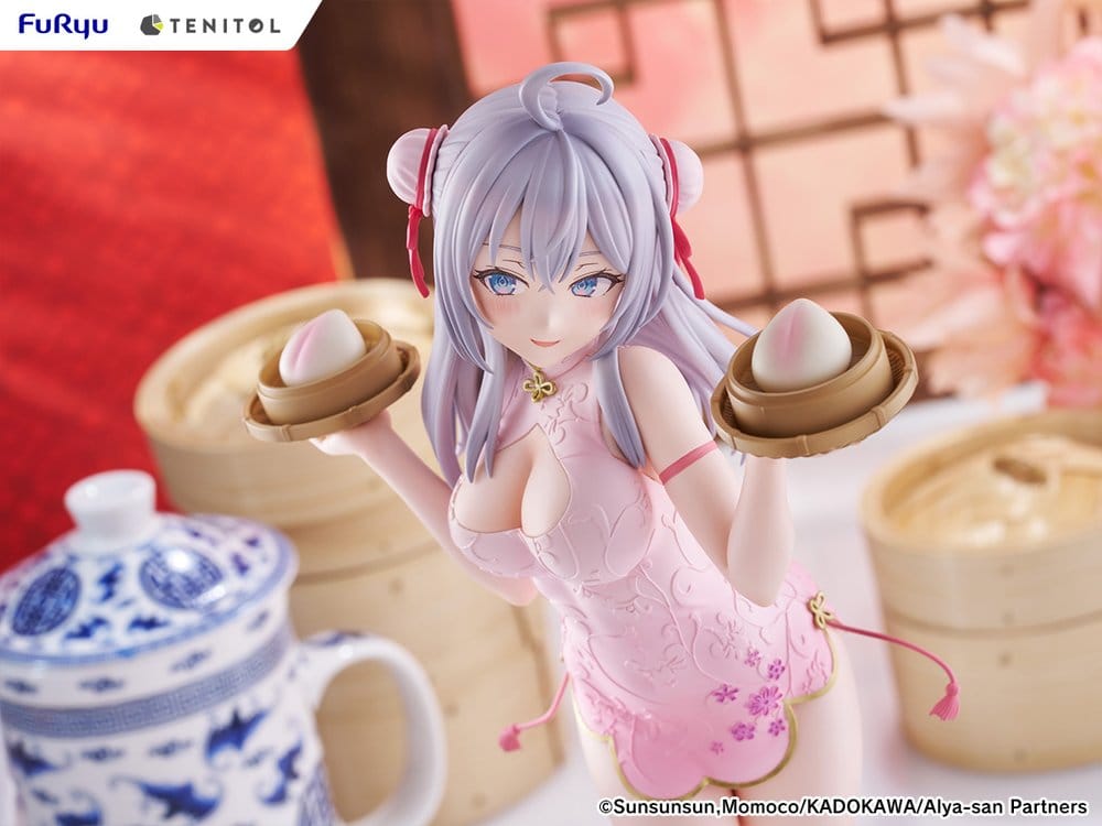 Alya Sometimes Hides Her Feelings in Russian figurine PVC Tenitol Tall Alya Cheongsam Ver. 29 cm